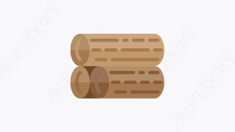 图片素材-032-伍兹woods扁平卡通木匠元素图标