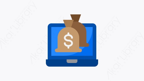图片素材-033-钱袋money_bag扁平卡通计算机应用程序元素图标