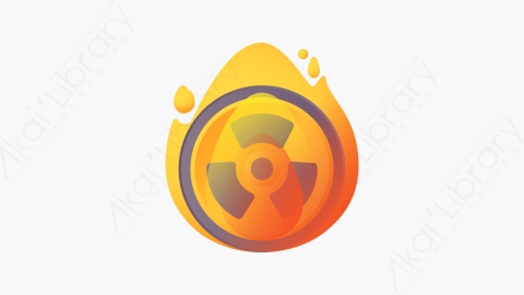 图片素材-033-核能nuclear_energy扁平卡通核能元素图标
