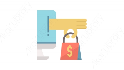 图片素材-033网上商店_online_shop购物交易道具元素图标