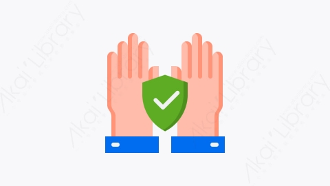 图片素材-033-保护protection扁平卡通医疗保健元素图标