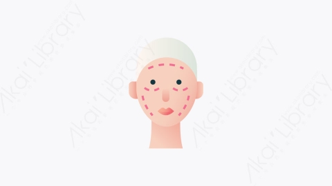 图片素材-033-外科surgery扁平卡通整形外科图标