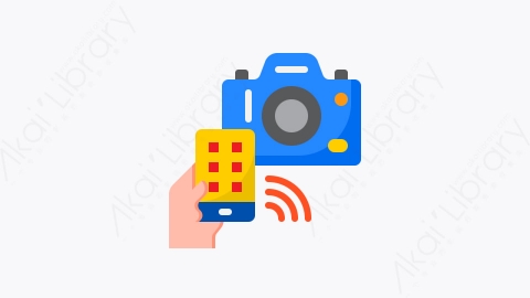 图片素材-034-摄像头camera扁平卡通物联网元素图标