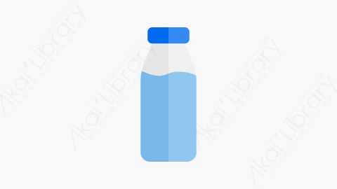 图片素材-034-奶瓶milkbottle扁平卡通咖啡元素图标