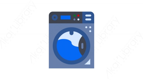 图片素材-034洗衣机_washing_machine电器道具元素图标