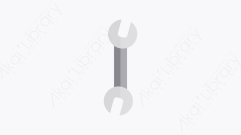图片素材-034-扳手-1wrench扁平卡通施工元素图标