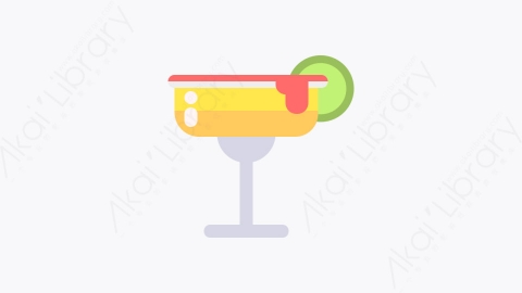 图片素材-035-玛格丽塔margarita扁平卡通嘉年华元素图标