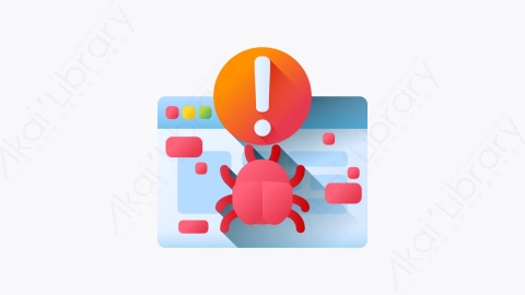 图片素材-035-网站website扁平卡通网络安全元素图标
