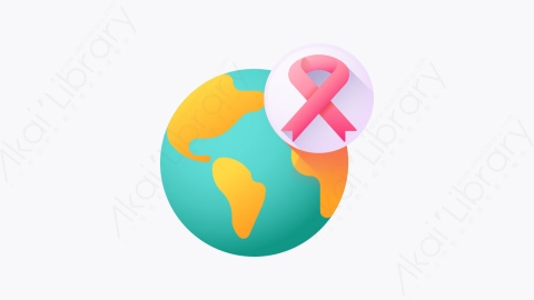 图片素材-036-全球awareness_day扁平卡通世界癌症宣传日元素图标