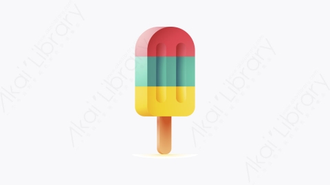 图片素材-036-冰棒popsicle卡通夏季元素图标