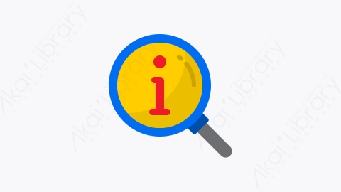 图片素材-036-搜索search扁平卡通帮助和支持元素图标