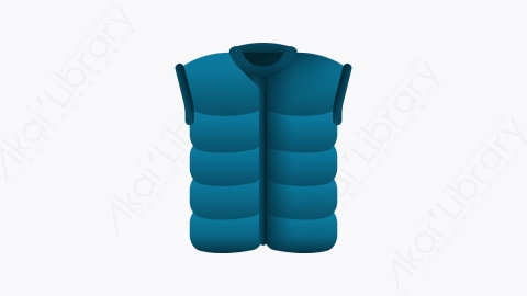 图片素材-037-护套jacket扁平卡通衣服元素图标
