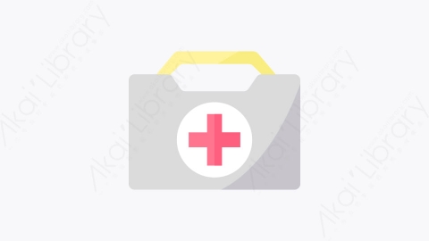图片素材-037-医疗器械包medical_kit扁平卡通冠状病毒图标