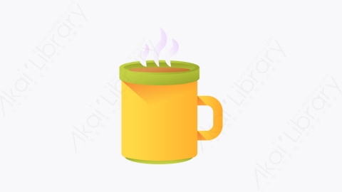 图片素材-039-马克杯mug扁平卡通感恩节元素图标