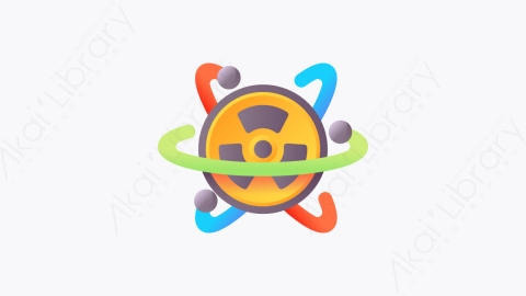 图片素材-039-核能nuclear_energy扁平卡通核能元素图标