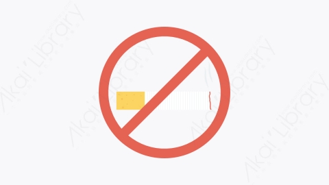 图片素材-042-无烟区nosmoking扁平卡通医疗设施与健康图标元素