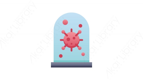 图片素材-042隔离_quarantine病毒Covid 19医疗道具元素图标