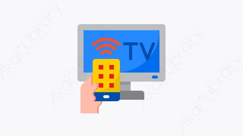 图片素材-043-智能电视smart_tv扁平卡通物联网元素图标