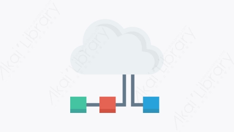 图片素材-044-网络-1network扁平卡通网络市场营销SEO和营销图标元素