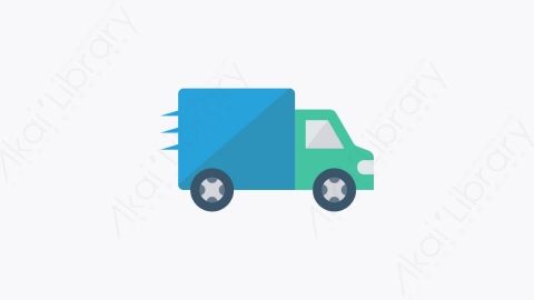图片素材-045-交货-6delivery扁平卡通旅游旅行游记元素图标