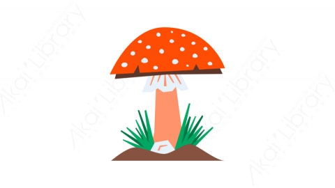 图片素材-045蘑菇_mushrooms秋季自然道具元素图标