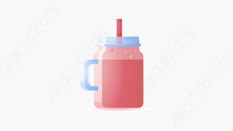 图片素材-045-冰沙smoothie卡通饮料元素图标