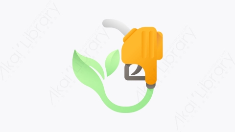 图片素材-046-燃油eco_fuel扁平卡通生态元素图标