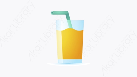 图片素材-046-果汁juice卡通夏季元素图标