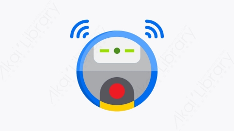图片素材-046-真空吸尘器vacuum_cleaner扁平卡通智能家居元素图标