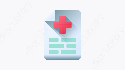 图片素材-048-检查check_up扁平卡通冠状病毒元素图标