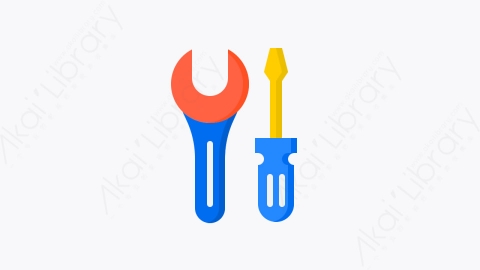 图片素材-049-工具tool扁平卡通Office元素图标