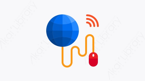 图片素材-050-网络network扁平卡通物联网元素图标