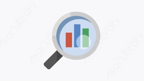 图片素材-051-分析analytics扁平卡通Seo营销业务财务元素图标