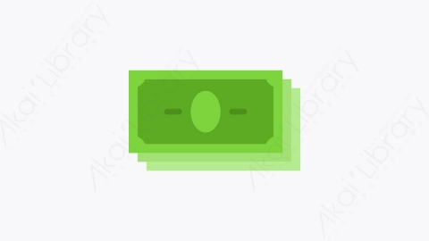 图片素材-061-货币money扁平卡通购物和电子商务元素图标