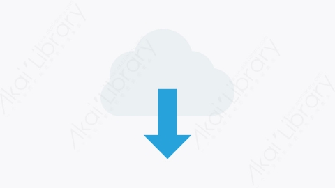 图片素材-062-云存储-3cloud扁平卡通办公设计和打印元素图标