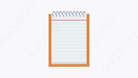 图片素材-068-笔记本-1notebook扁平卡通学校教育图标元素