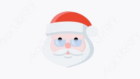 图片素材-069-圣诞老人-1santaclaus扁平卡通杂项元素图标