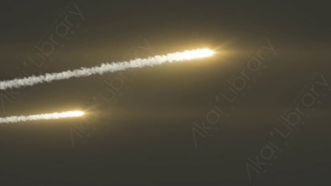 视频素材-弹道06_Meteors