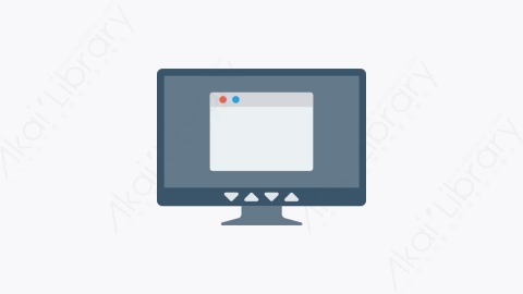 图片素材-071-监视器-1monitor扁平卡通商务办公设备元素图标