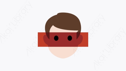 图片素材-076-面部识别-1facialrecognition扁平卡通杂项元素图标