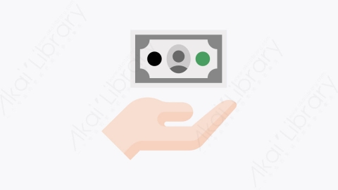 图片素材-082-取钱-1getmoney扁平卡通Seo营销业务财务元素图标