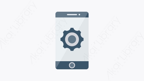 图片素材-086-手机mobilephone卡通扁平移动和智能设备元素图标