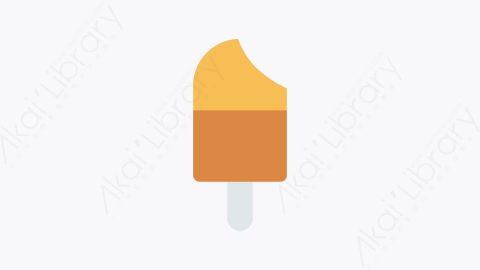 图片素材-087-冰淇淋-2icecream扁平卡通酒店和餐厅元素图标