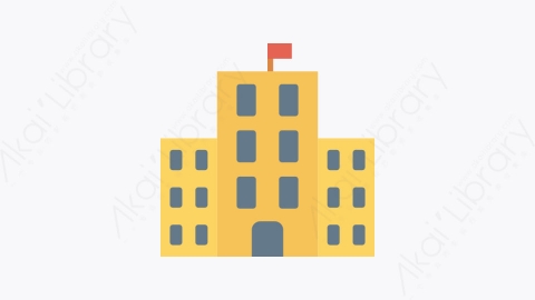 图片素材-092-大楼building扁平卡通商业和办公元素图标