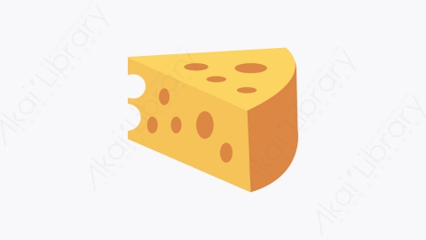 图片素材-094-奶酪-1cheese扁平卡通食物餐饮元素图标