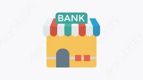 图片素材-101-银行-2bank扁平卡通商业和办公元素图标