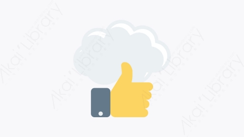 图片素材-106-云计算-50cloud-computing扁平卡通网络云计算图标元素
