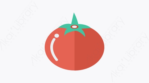 图片素材-109-番茄tomato扁平卡通食物和饮料图标元素