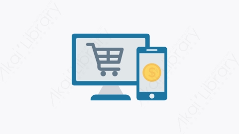 图片素材-114-电子商务-1ecommerce扁平卡通商业和办公元素图标