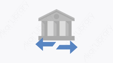 图片素材-117-银行bank扁平卡通Seo营销业务财务元素图标